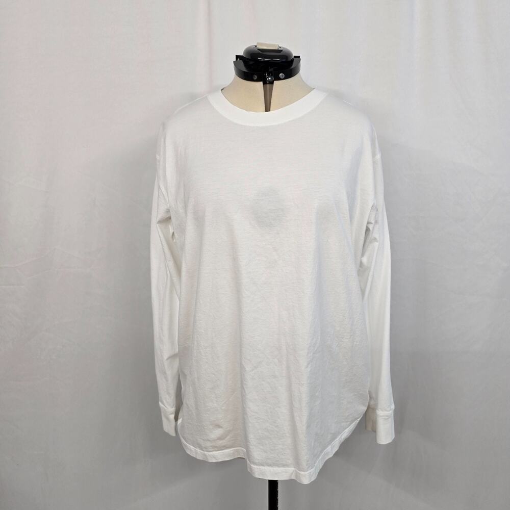 Lululemon Athletica Long Sleeve Top Women's 12 White EUC